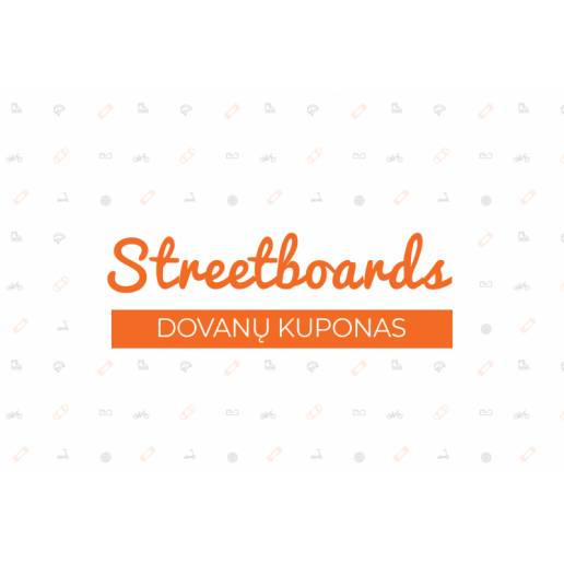 50€ dovanų kuponas nuo Streetboards