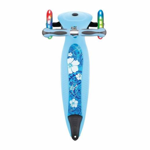 Globber GO-UP Deluxe Lights / Pastel Blue (5 in 1) Flowers nuo Globber