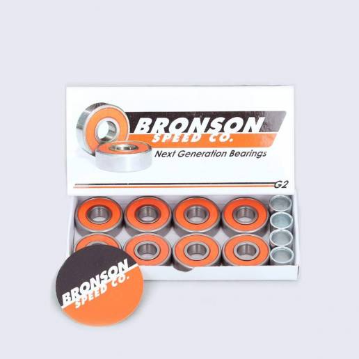 Guoliai Bronson Speed Co. 8 Bearing G2 (8 vnt.) nuo Bronson speed co.