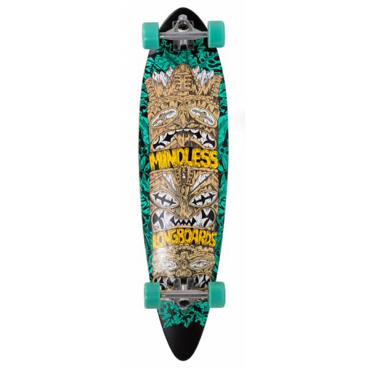 Longboardas Mindless Tribal Rogue IV Teal 38” nuo Mindless longboards
