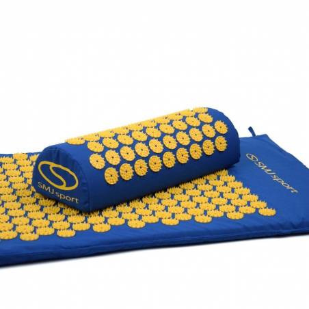 Masažinis akupresūrinis kilimėlis + pagalvė SMJ Sport YG008 (42 x 134 cm) nuo SMJ Masažui   Fitnesas ir Joga