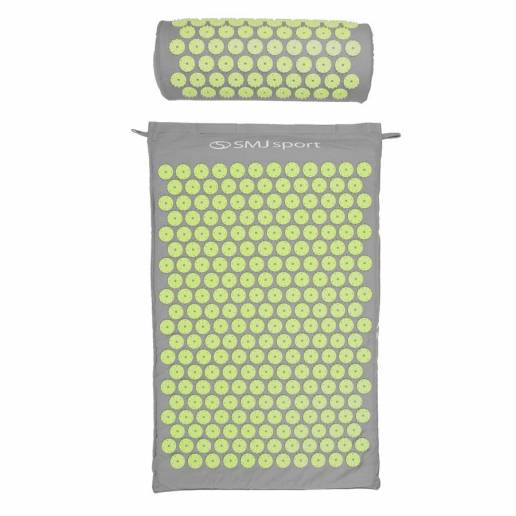 Masažinis akupresūrinis kilimėlis + pagalvė SMJ Sport YG007 (42 x 67 cm) nuo SMJ Masažui   Fitnesas ir Joga
