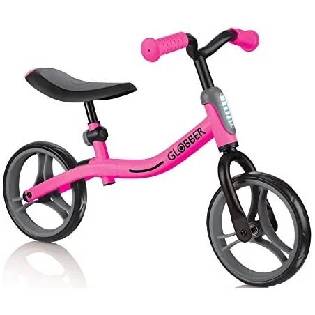 Balansinis dviratukas Globber Go Bike Black Neon pink nuo Globber Balansiniai dviratukai   Paspirtukai