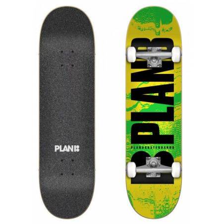 Plan B Original Team Green Fluor 7.5" x 31.60" riedlentė nuo Plan B skateboards Klasikinės riedlentės (skateboards)  Riedlentė, 