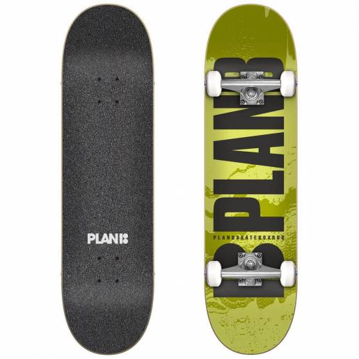Plan B Original Team Metallic Black 8.0" x 31.85" nuo Plan B skateboards