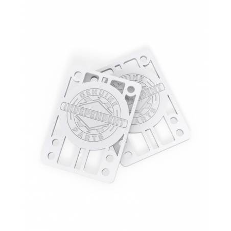 Independent Genuine Parts Risers 1/8 White nuo Independent Kita   Riedlentėms