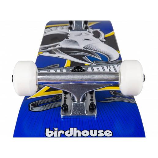 Riedlentė Birdhouse Stage 1 Oversized Skull Mini Blue 7.25" X 28.2" nuo Birdhouse Skateboards Klasikinės riedlentės (skateboards