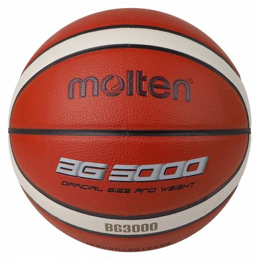 Krepšinio kamuolys Molten B6G3000, 6 dydis (serija BG3000) nuo Molten Krepšinio kamuoliai   Kamuoliai