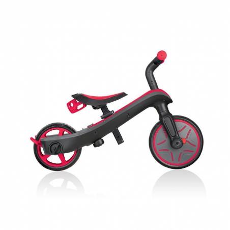 Triratukas - balansinis dviratukas Globber Explorer Trike Red (2 in 1) nuo Globber Paspirtukai   Pagrindinis 