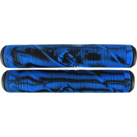 Striker Thick Logo Grips (Black/Blue) nuo Striker Rankenos (Grips)   Triukiniams paspirtukams