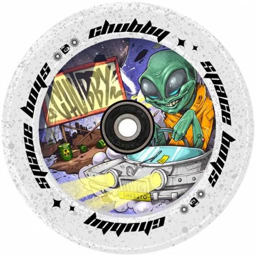 Chubby Spaceboys 110 Alien nuo Chubby Wheels co. Ratukai triukiniams (Wheels)   Triukiniams paspirtukams 