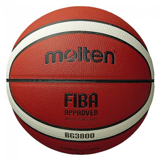 Krepšinio kamuolys Molten B6G3800, 6 dydis (serija BG3800) nuo Molten Krepšinio kamuoliai   Kamuoliai