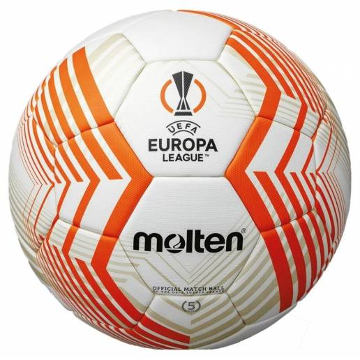 UEFA Europos lygos oficialus kamuolys 2022/23, 5 dydis 5000 nuo Molten Futbolo kamuoliai   Kamuoliai