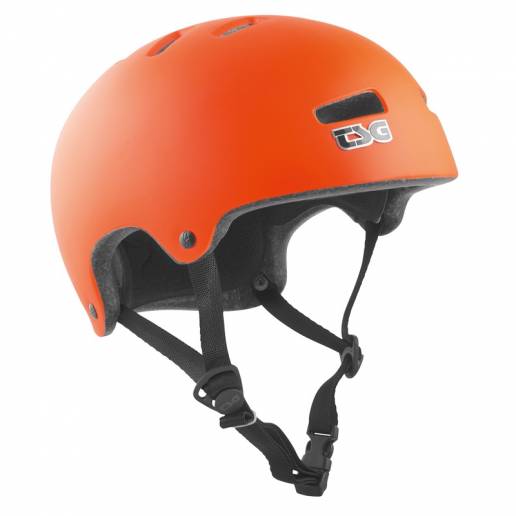 TSG Superlight Skate/BMX Helmet Satin Orange L/XL nuo TSG Šalmai  šalmas suaugusiems Apsaugos priemonės