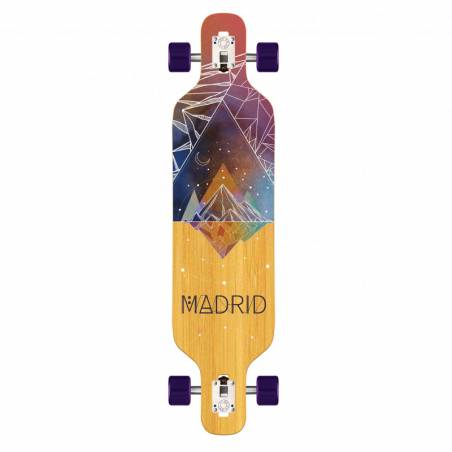 Longboardas Madrid Trance 40" Space Mountain Bamboo DT nuo Madrid Longboardai  Longboardai pradedantiesiems, Longboard, longbord