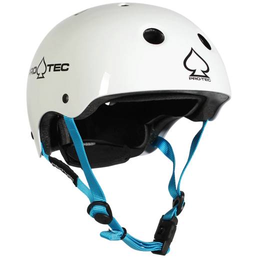 Pro-Tec Helmet JR Classic Fit Cert Gloss White YM YOUTH nuo Pro-Tec Šalmai  šalmas suaugusiems Apsaugos priemonės