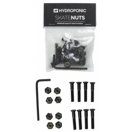 Hydroponic 1" Allen Bolts Black 8-pack nuo Hydroponic Kita   Riedlentėms