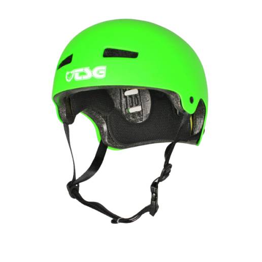 Šalmas TSG Evolution Skate Helmet Satin Lime green S/M nuo TSG Šalmai  šalmas suaugusiems Apsaugos priemonės