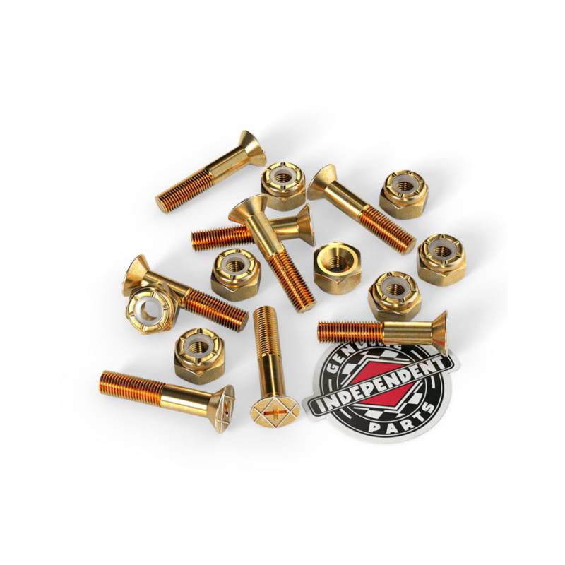 Independent 1" Allen Bolts Gold nuo Independent Kita   Riedlentėms 