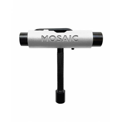Riedlenčių priežiūros įrankis Mosaic Skate T Tool 6-in-1 White nuo Mosaic Riedlentėms   Atsarginės dalys 