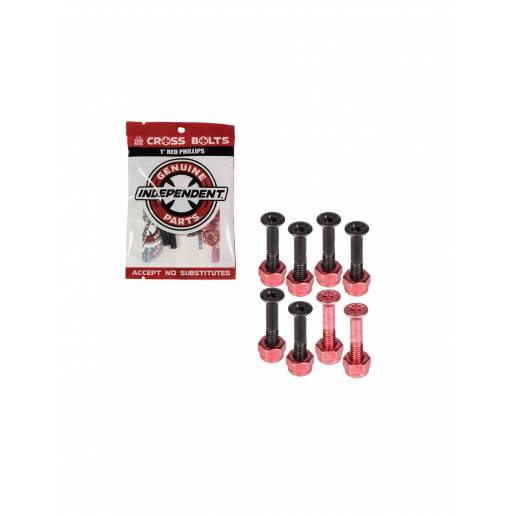 Independent 1" Allen Bolts Red nuo Independent Kita   Riedlentėms 