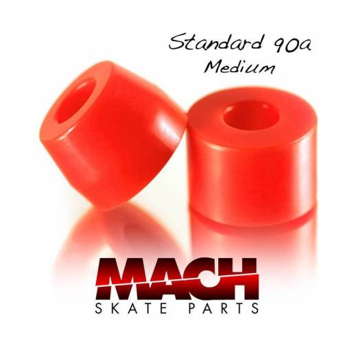 Mach Standard Bushings - Durometer: 90A (Medium) nuo MACH skate parts Kitos riedlenčių dalys   Riedlentėms 