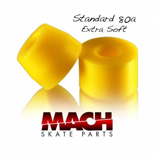 Mach Standard Bushings - Durometer: 80A (Extra Soft) nuo MACH skate parts Kitos riedlenčių dalys   Riedlentėms 