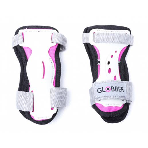 Globber kelių, alkūnių ir riešų apsaugų rinkinys XS (Pink) nuo Globber