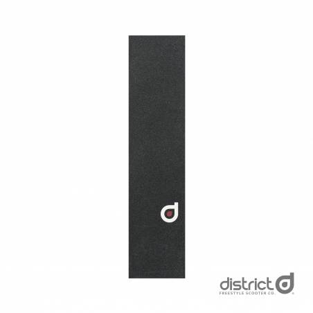 District S-Series Griptape Logo Small Red nuo Hella Grip