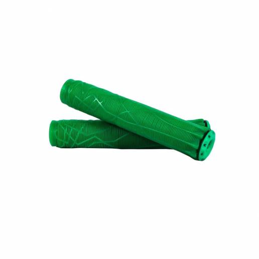 Ethic DTC Grips 170mm - Green nuo Ethic DTC Rankenos (Grips)  Paspirtuko rankenos, triukinio paspirtuko rankenos, Ethic grips, E